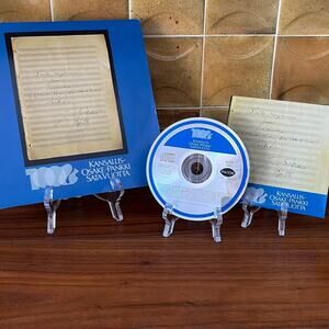 Jukka-Pekka Saraste Jean Sibelius Avanti! Suite Mignonne Opus 98 CD 1989 Promo